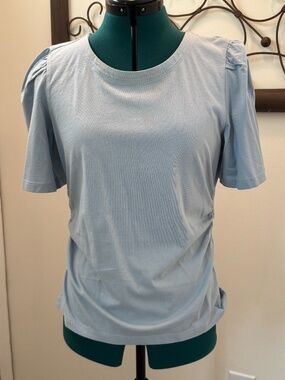 Madewell Top Lt Blue NWT Size Large